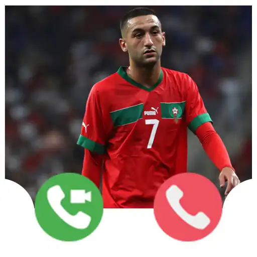 Play Hakim Ziyech Video Call Fake APK