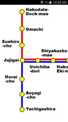 Play Hakodate Tram Map