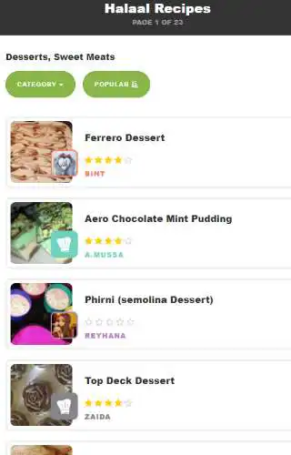 Play Halaal Recipes as an online game Halaal Recipes with UptoPlay