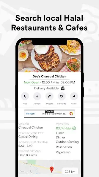 Play Halal Advisor: Search. Find. Eat Halal. as an online game Halal Advisor: Search. Find. Eat Halal. with UptoPlay