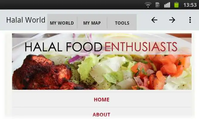 Play Halal World - Food  Recipes