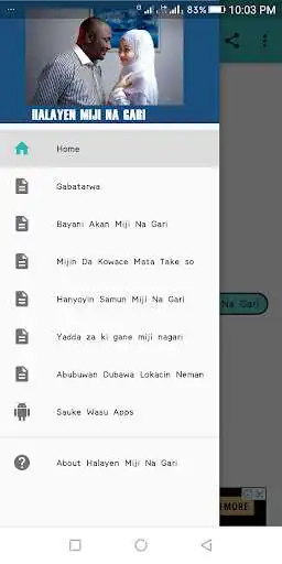 Play Halayen Miji Na Gari  and enjoy Halayen Miji Na Gari with UptoPlay