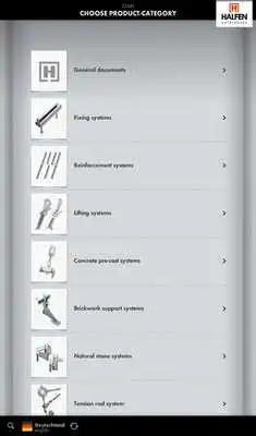 Play HALFEN Catalogues
