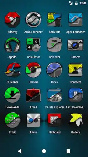 Play Half Light Icon Pack as an online game Half Light Icon Pack with UptoPlay