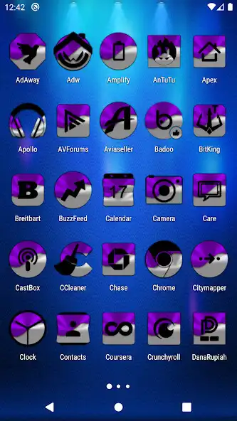 Play Half Light Purple Icon Pack  and enjoy Half Light Purple Icon Pack with UptoPlay
