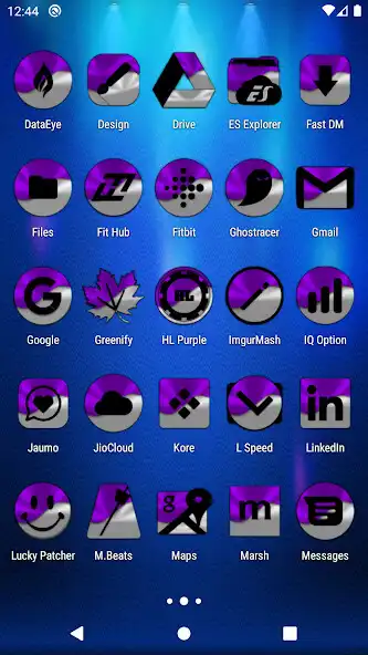 Play Half Light Purple Icon Pack as an online game Half Light Purple Icon Pack with UptoPlay