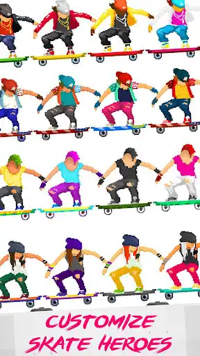 Play Halfpipe Hero - Best Skateboarding Game as an online game Halfpipe Hero - Best Skateboarding Game with UptoPlay