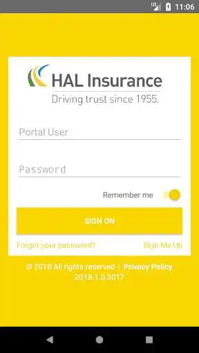 Play HAL Insurance - My Account