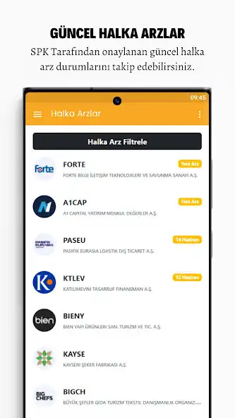 Play Halka Arzlar  Tavan Serisi  and enjoy Halka Arzlar  Tavan Serisi with UptoPlay