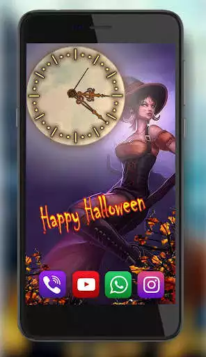 Play Halloween 2020 Clock as an online game Halloween 2020 Clock with UptoPlay