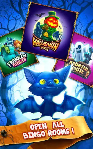 Play Halloween Bingo as an online game Halloween Bingo with UptoPlay
