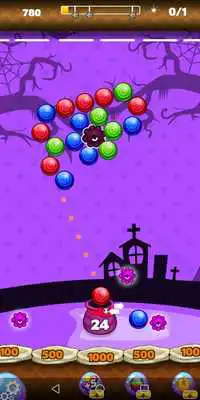 Play Halloween Bubble Candy Blast
