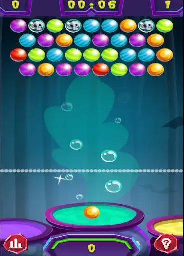 Play Halloween Bubble Pop as an online game Halloween Bubble Pop with UptoPlay