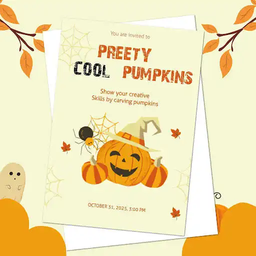 Play Halloween Card maker  photos as an online game Halloween Card maker  photos with UptoPlay