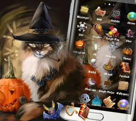 Play Halloween Cat Theme Play Halloween Cat Theme