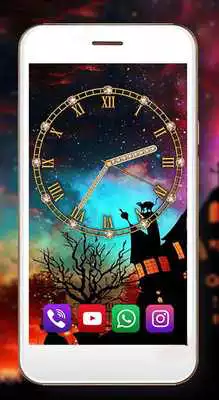 Play Halloween Clock Live Wallpaper Play Halloween Clock Live Wallpaper