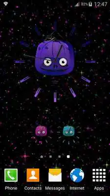 Play Halloween Clock Widget