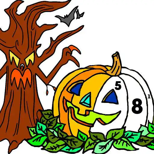 Free play online Halloween Color by Number - Horror Painting Book APK Free play online Halloween Color by Number - Horror Painting Book APK