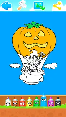 Play Halloween - Coloring Book for Kids