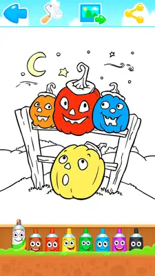 Play Halloween - Coloring Book for Kids