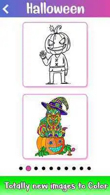 Play Halloween Coloring Book - Monsters Coloring Pages