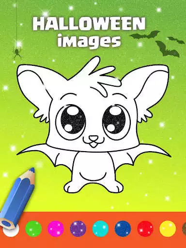 Play Halloween Coloring Book  and enjoy Halloween Coloring Book with UptoPlay