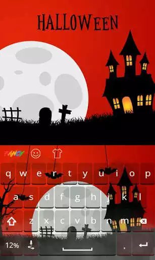 Play Halloween Fancy Keyboard Theme