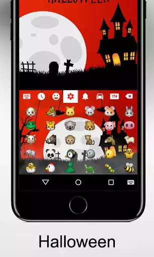 Play Halloween Fancy Keyboard Theme
