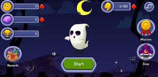 Play Halloween ghost: Help the monster survive  and enjoy Halloween ghost: Help the monster survive with UptoPlay