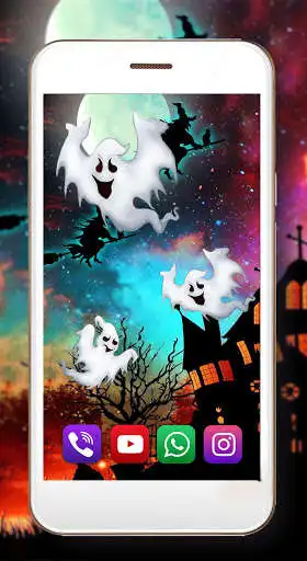 Play Halloween Ghosts as an online game Halloween Ghosts with UptoPlay