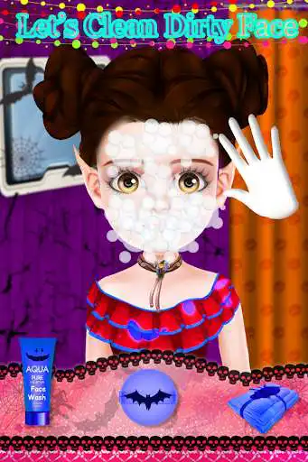 Play Halloween Girls Makeup Game: Makeover Spa Salon  and enjoy Halloween Girls Makeup Game: Makeover Spa Salon with UptoPlay
