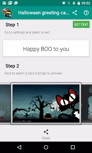 Play Halloween Greetings  and enjoy Halloween Greetings with UptoPlay