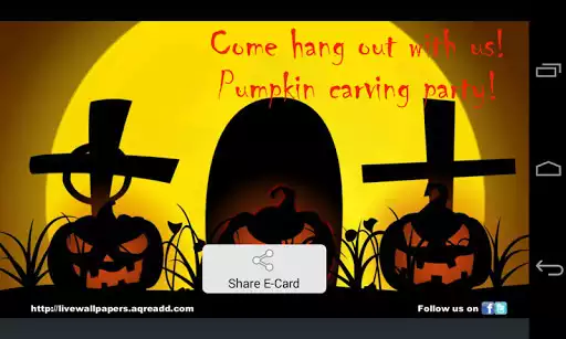 Play Halloween Greetings as an online game Halloween Greetings with UptoPlay