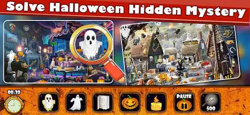 Play Halloween Hidden Objects as an online game Halloween Hidden Objects with UptoPlay