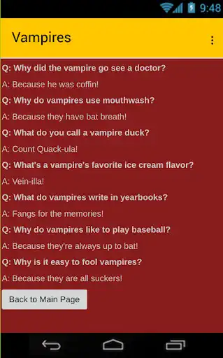 Play Halloween Jokes  and enjoy Halloween Jokes with UptoPlay