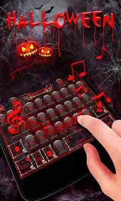 Play Halloween Keyboard Theme Emoji