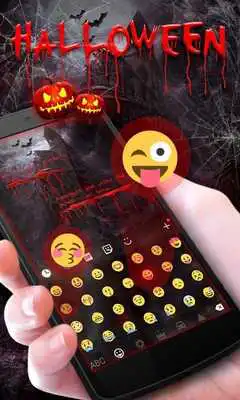 Play Halloween Keyboard Theme Emoji