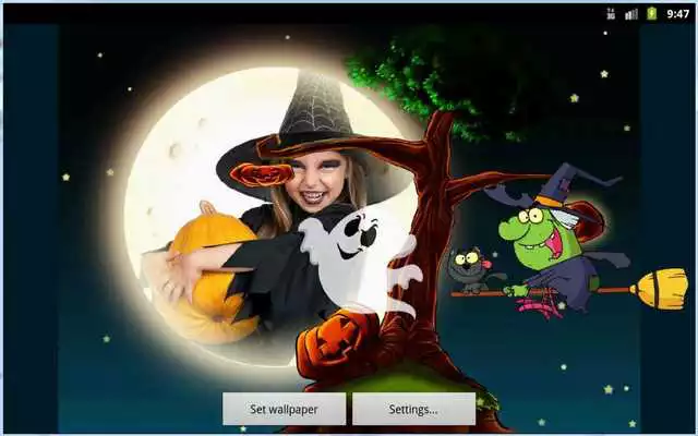 Play Halloween Kids Photo Live Wallpaper Play Halloween Kids Photo Live Wallpaper