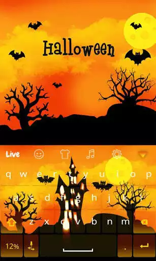 Play Halloween Live Keyboard Theme