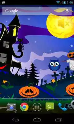 Play Halloween Live Wallpapers Free