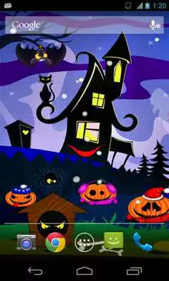 Play Halloween Live Wallpapers Free