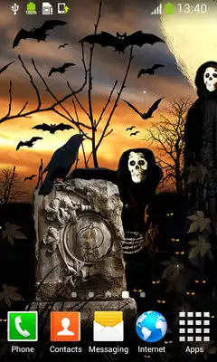 Play Halloween Live Wallpapers