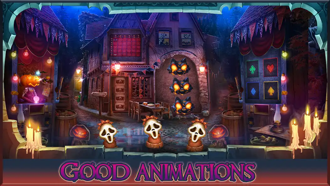 Play Halloween Magic Girl Escape as an online game Halloween Magic Girl Escape with UptoPlay
