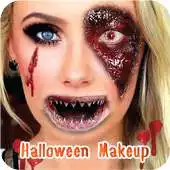 Free play online Halloween Makeup Face Changer APK