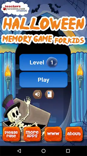 Play Halloween Memory Game for Kids  and enjoy Halloween Memory Game for Kids with UptoPlay