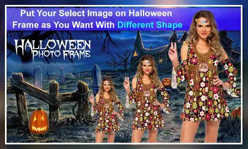 Play Halloween Multi Photo Frames 2017