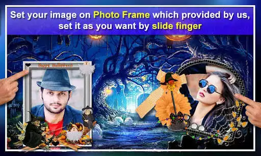 Play Halloween Multi Photo Frames 2017