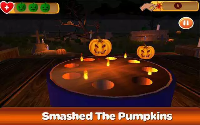 Play Halloween Night Pumpkin Mania