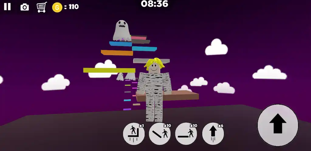 Play Halloween Parkour Game  and enjoy Halloween Parkour Game with UptoPlay