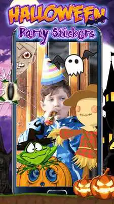 Play Halloween Party Stickers